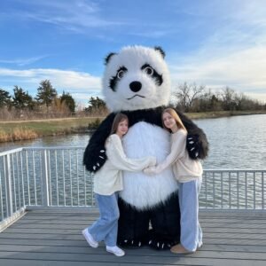 A GREETING FROM THE FLUFFY PANDA